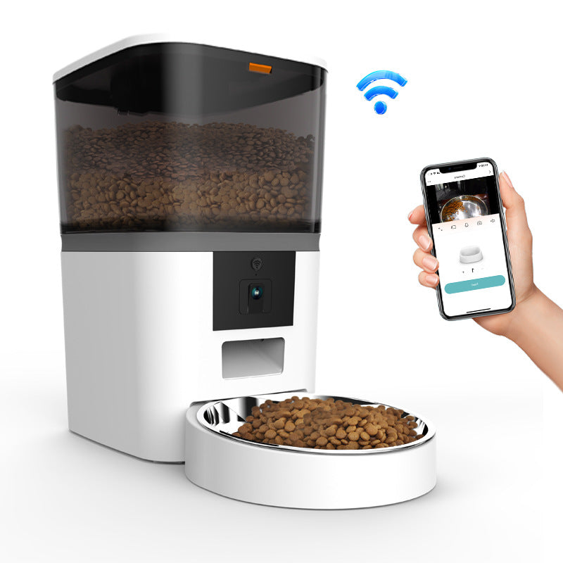 Adjustable Performance Pet Feeder With Video Camera