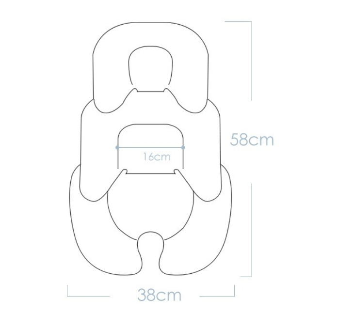 Newborn Comfort Stroller Cushion