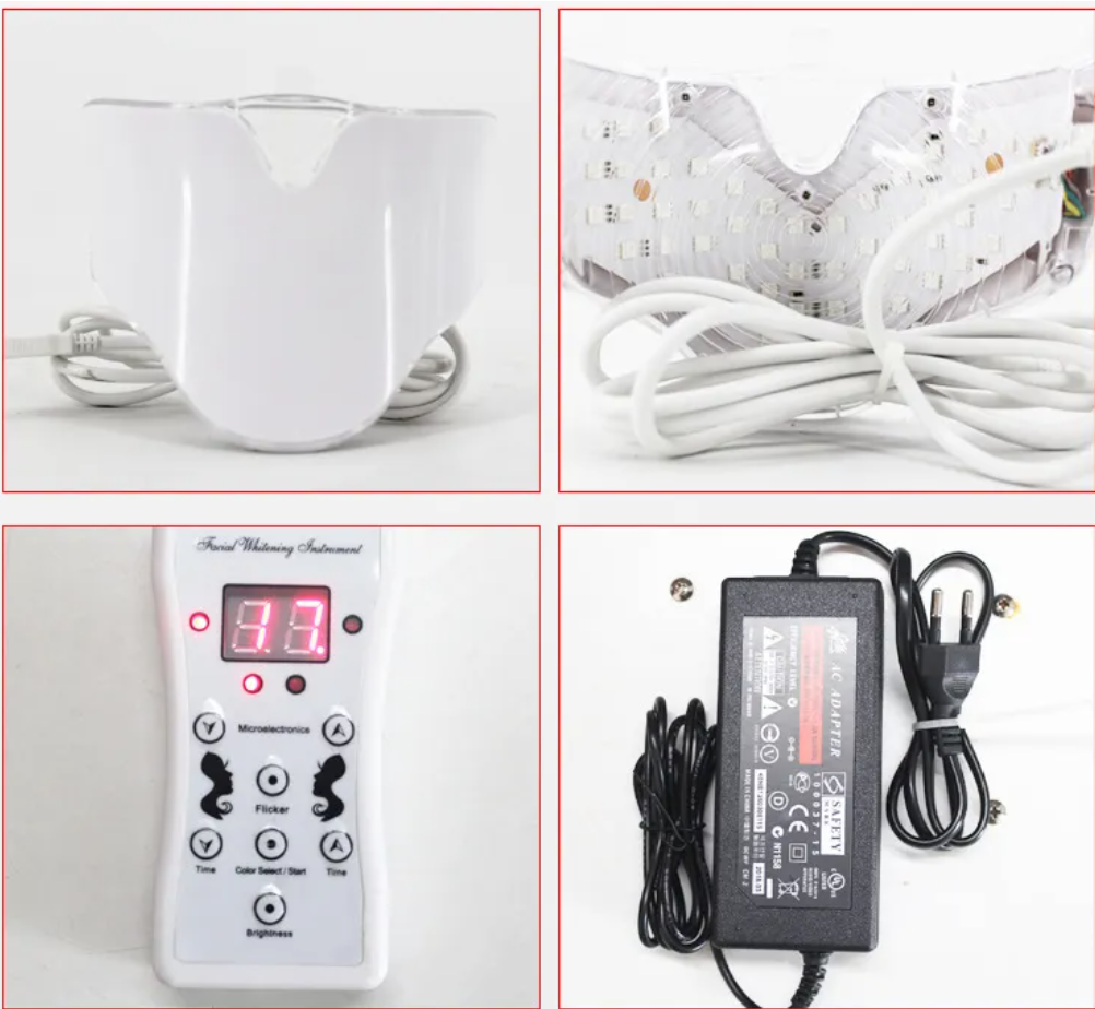 Glow™ RegenMask Skin Rejuvenating LED Face + Free Neck Mask