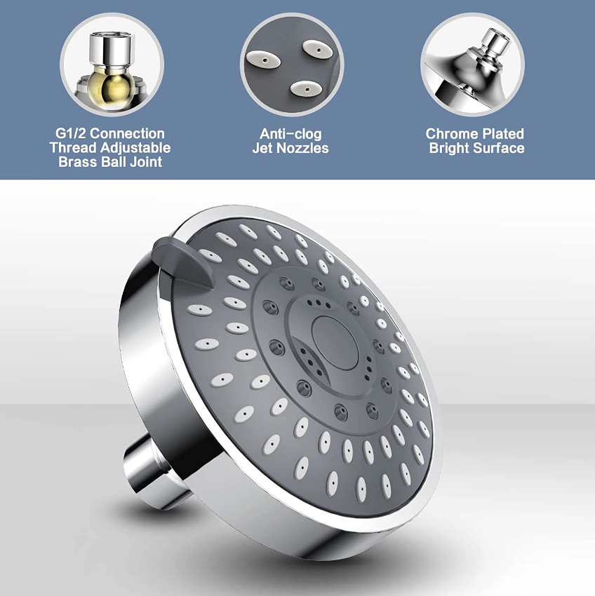 BuyMate™ Luxury 5-Mode Filtered  High-Pressure Shower Head