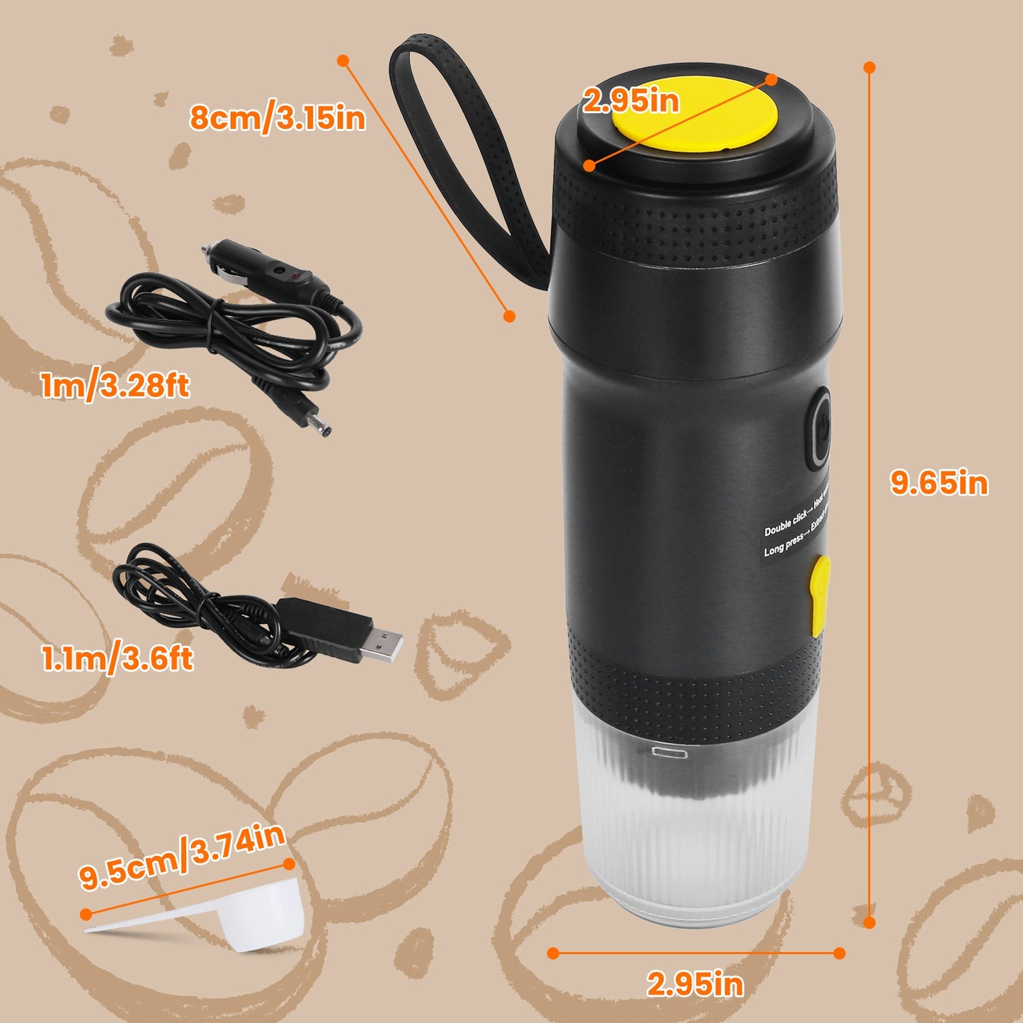 Portable Capsule Coffee Maker