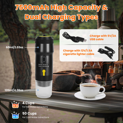 Portable Capsule Coffee Maker