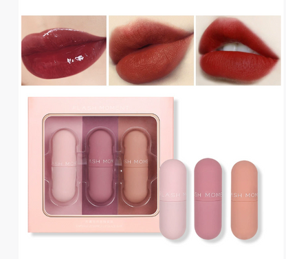 Chic Matte Trio Lip Gloss - Non-Stick
