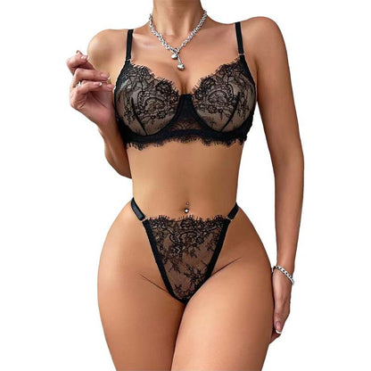 Women Ultra-Thin-Sheer Mesh Play Set
