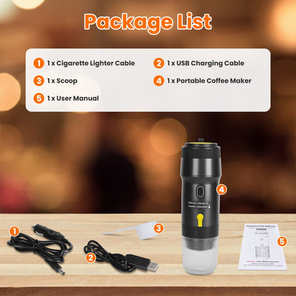 Portable Capsule Coffee Maker